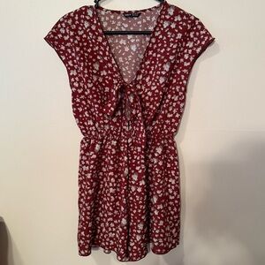 SHEIN Flower Print Romper